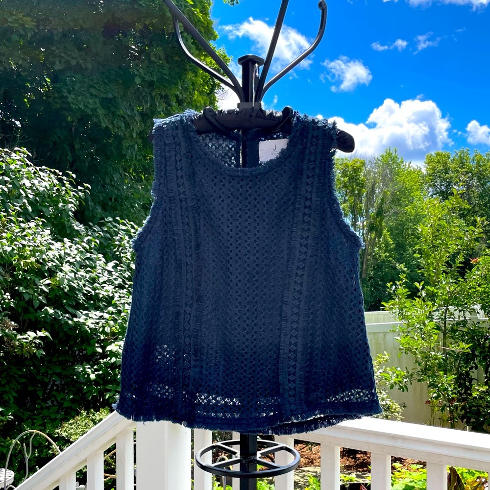 J By J.O.A Crochet Sleeveless Top
